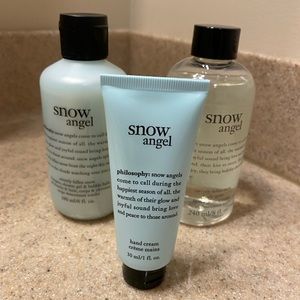3 pc set snow angel by philosophy